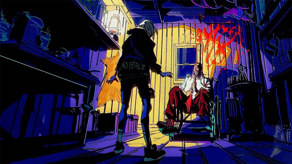 protagonist cutscene