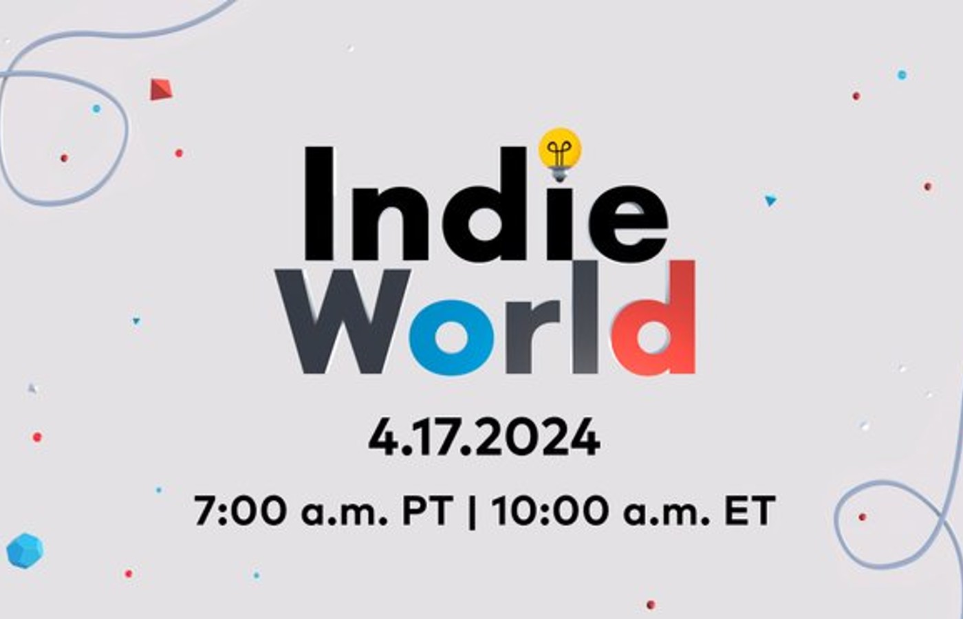 Nintendo Indie World Showcase April 2024 – Date, Time & How to Watch