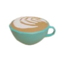 Cappuccino with Latte Art from the game Coffee Caravan