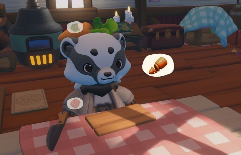Image of the cooking in the game Cozy Caravan