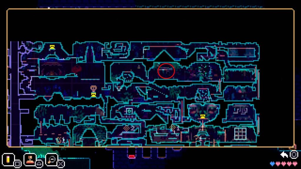 four crows location animal well