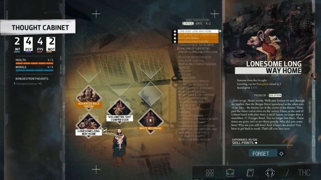How to get new thought slots