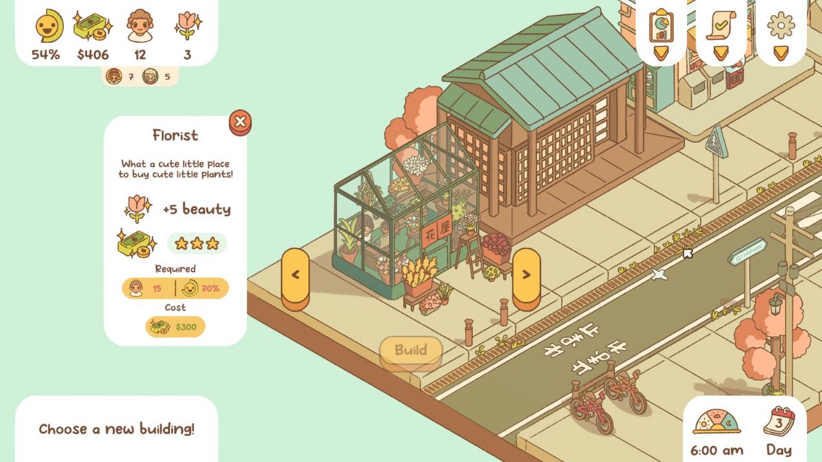 Florist Shop from the game Minami Lane