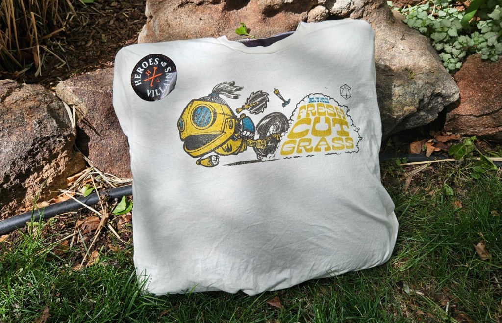 Fresh Cut Grass Critical Role Heroes and Villains graphic shirt