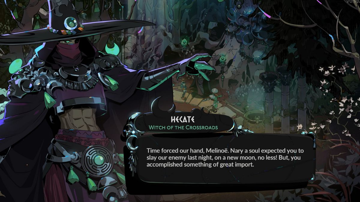 Hecate Witch of the Crossroads from the game Hades 2