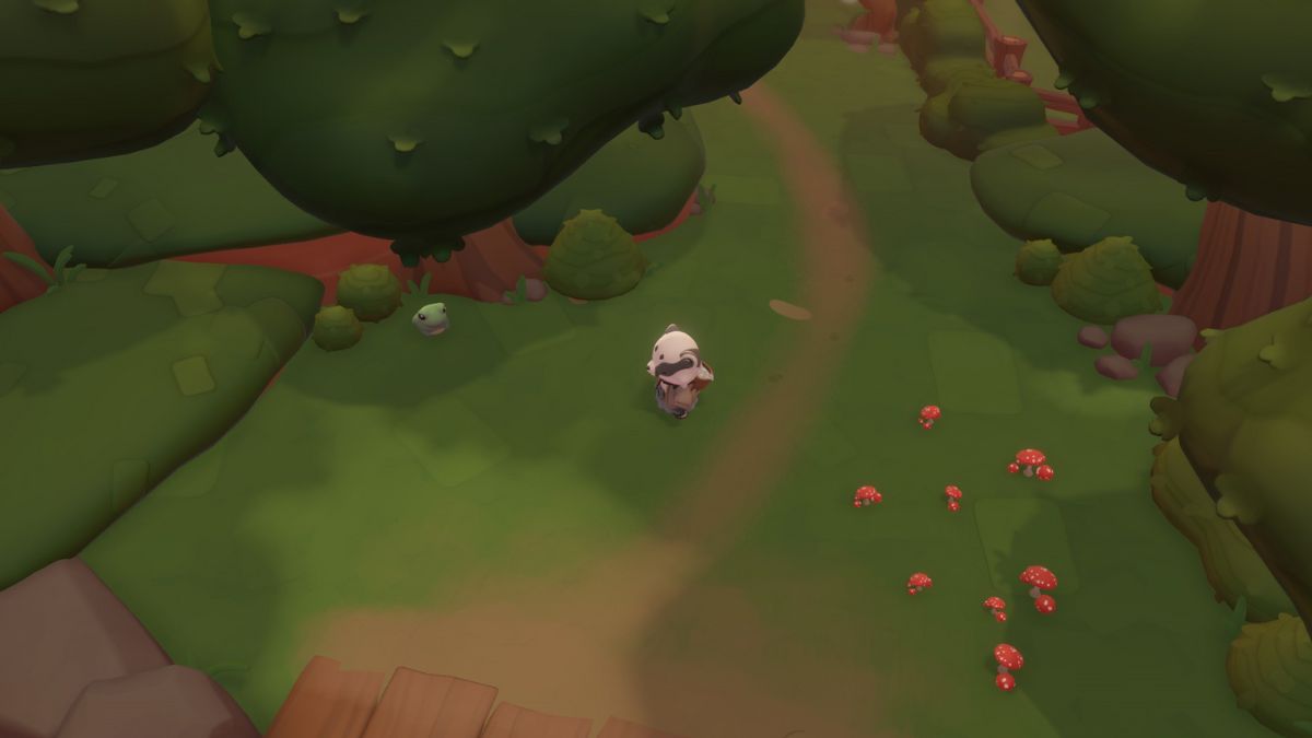 Image of the froglet near Hershey's Homestead in Cozy Caravan