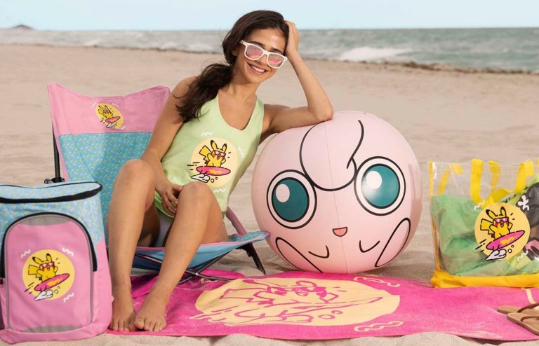 Pokémon Jigglypuff Beach Ball Lazy Summer collection 2024