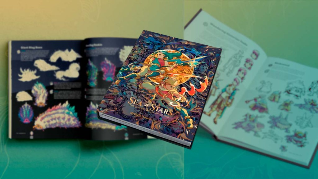 Sea of Stars book and pages