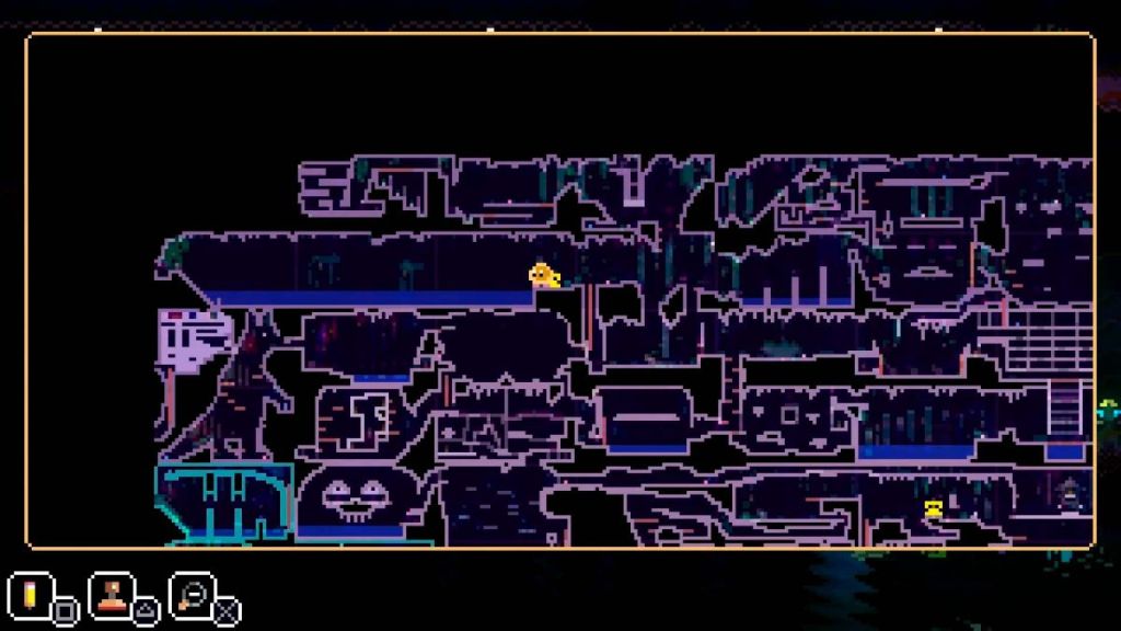 water cliff in animal well