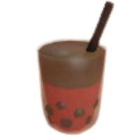 Strawberry Bubble Tea from the game Coffee Caravan