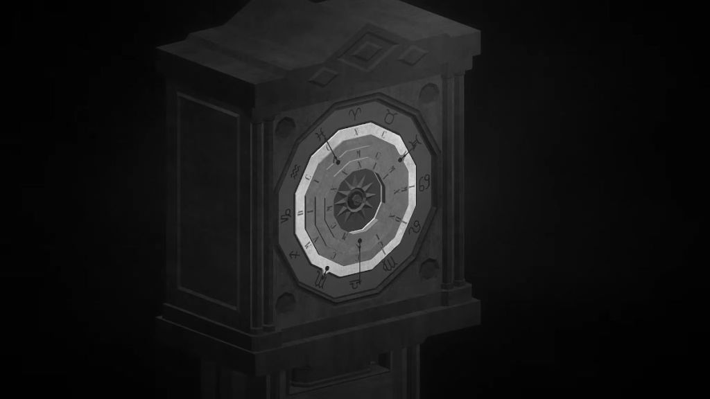 Astronomical Clock puzzle in Lorelei and The Laser Eyes