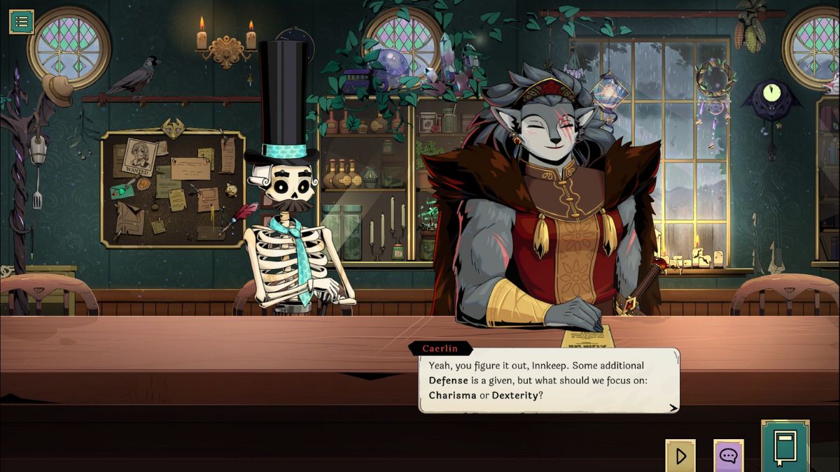 Caerlin Asks You to Make a Choice Tavern Talk