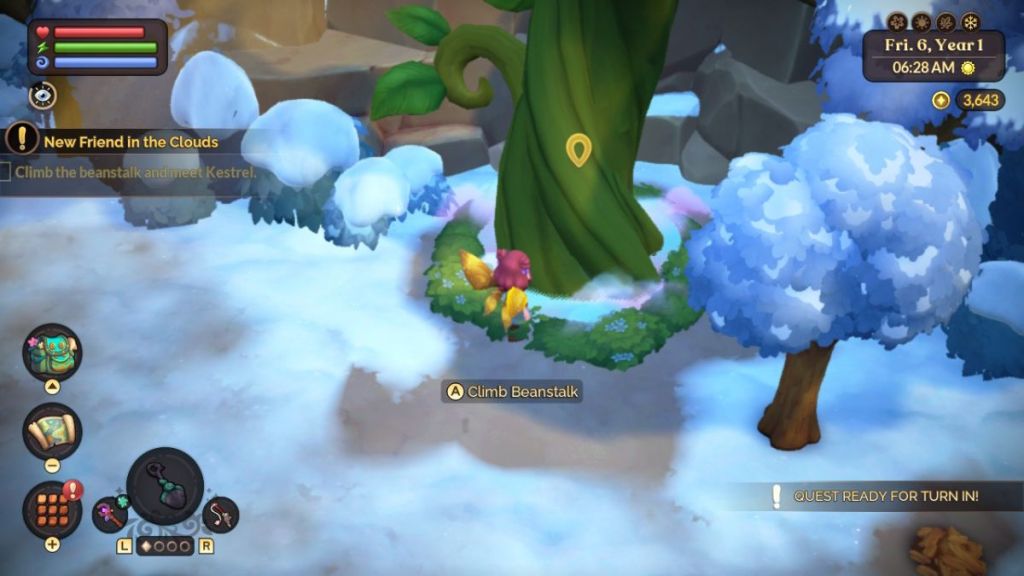 Fully grown magic bean to reach Skyvale