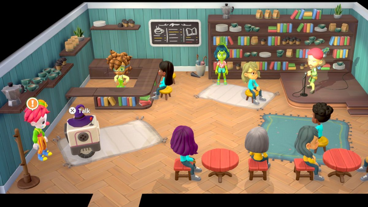 Pagliacci at Maia's Cafe in the game Rolling Hills