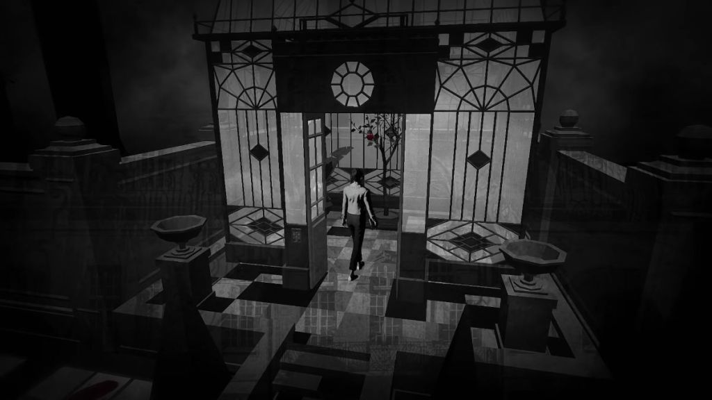 Orangerie puzzle entrance in Lorelei and the Laser Eyes