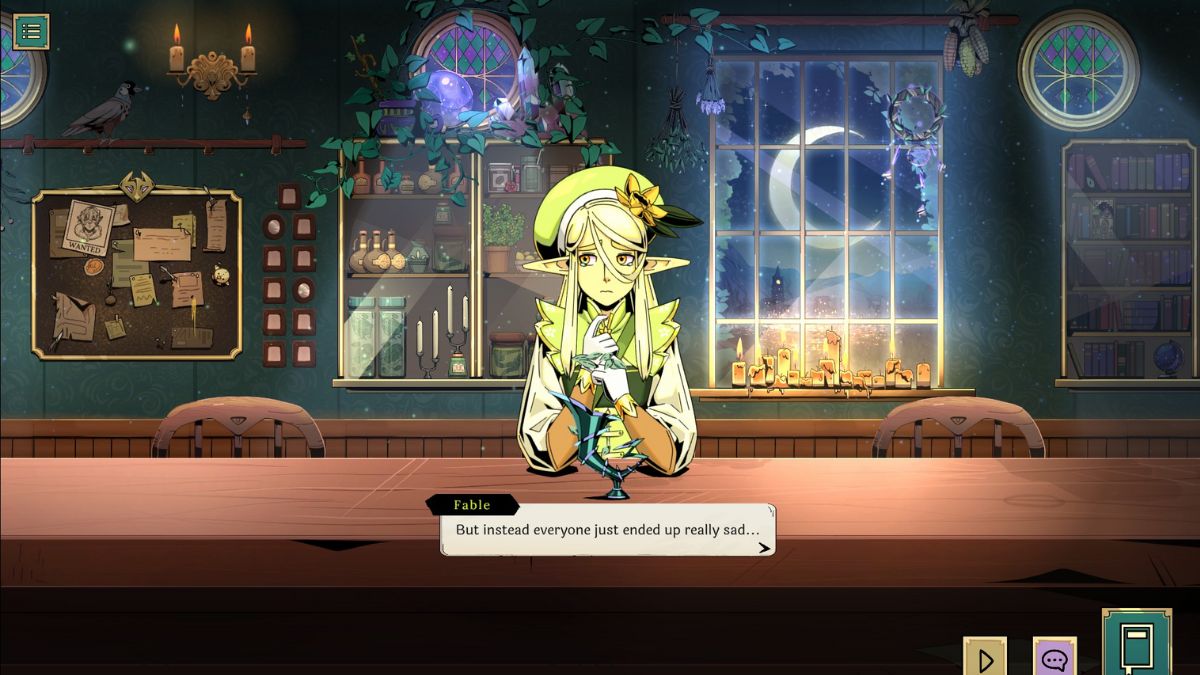 Sad Fable in Tavern Talk