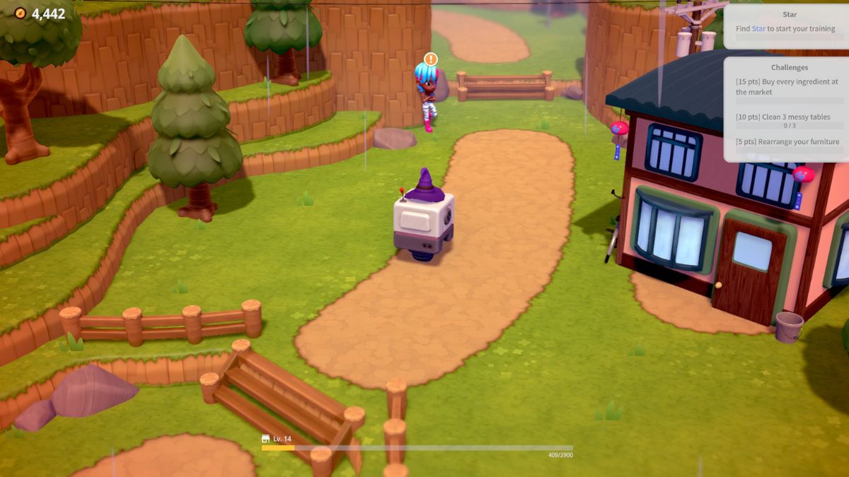 Screenshot showing Star's First Location in the Rolling Hills Star Quest