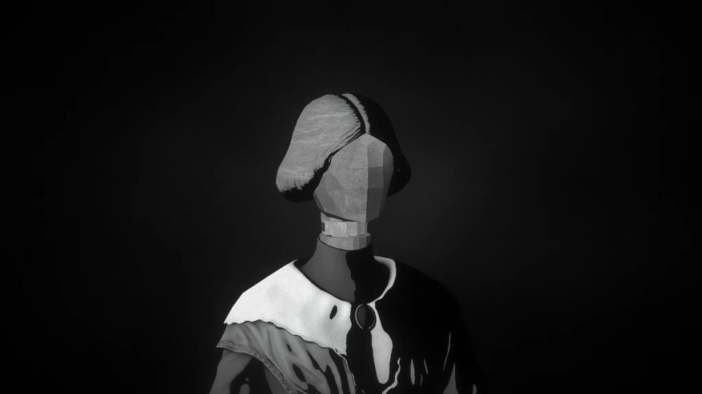Female mannequin. Time to snap her head.