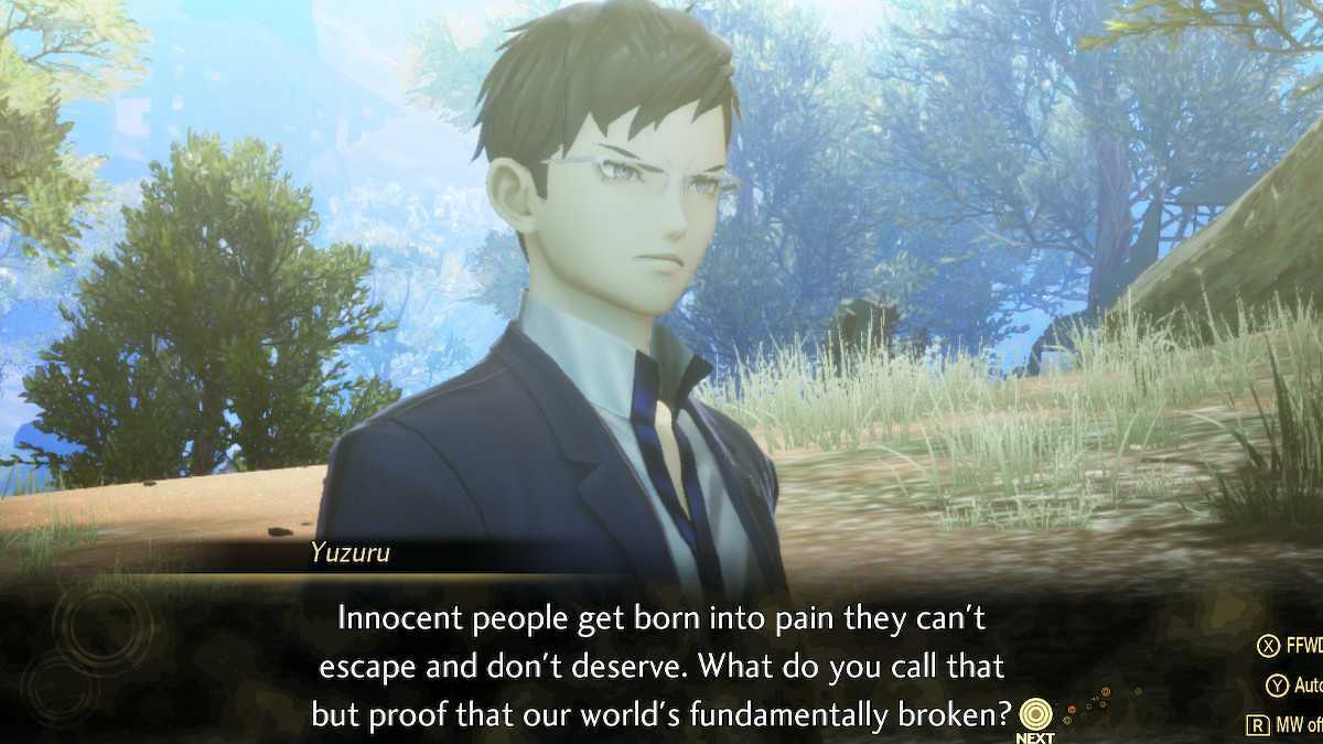 shin megami tensei v vengeance yuzuru
