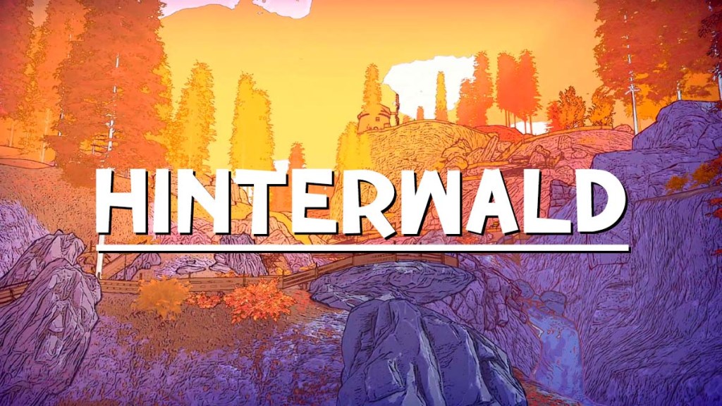 Hinterwald area text in Dungeons of Hinterberg