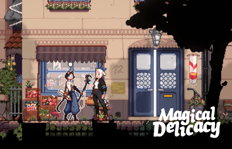 Magical Delicacy Front of Bakery