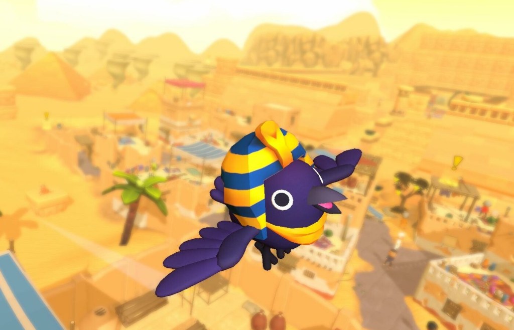 Crow in the Desert