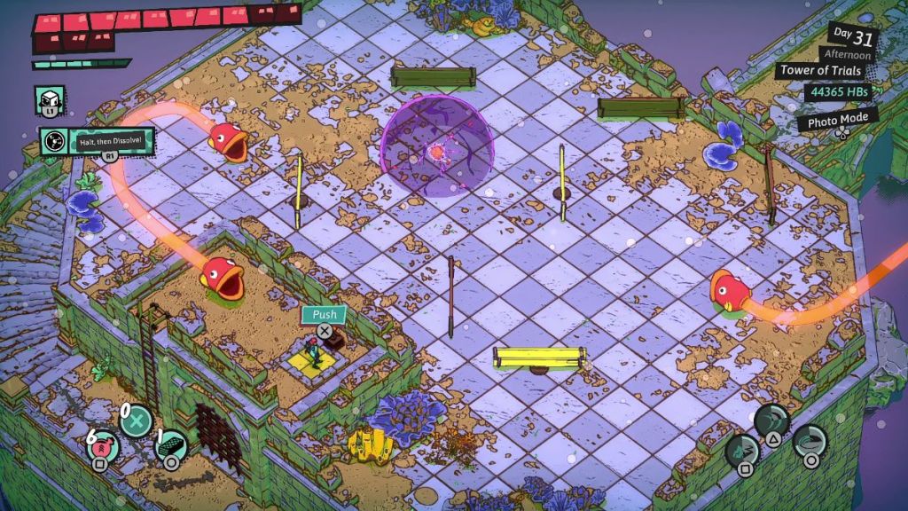 Dungeons of Hinterberg puzzle solving in a dungeon