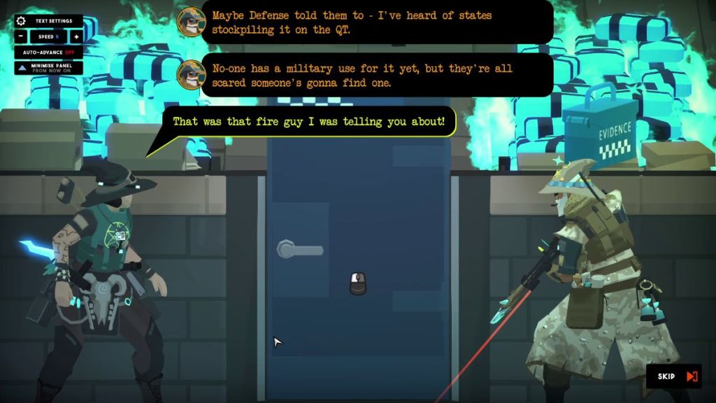 Defeat the Traffic Warlord in Tactical Breach Wizards