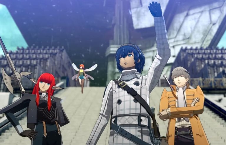 metaphor refantazio characters waving hello