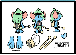 Model Sheet - Thrash