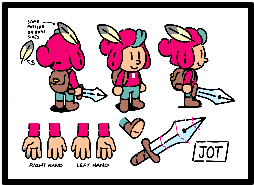 Model Sheet - Jot