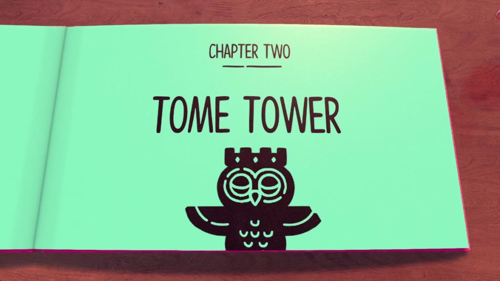 Chapter 2 screen The Plucky Squire