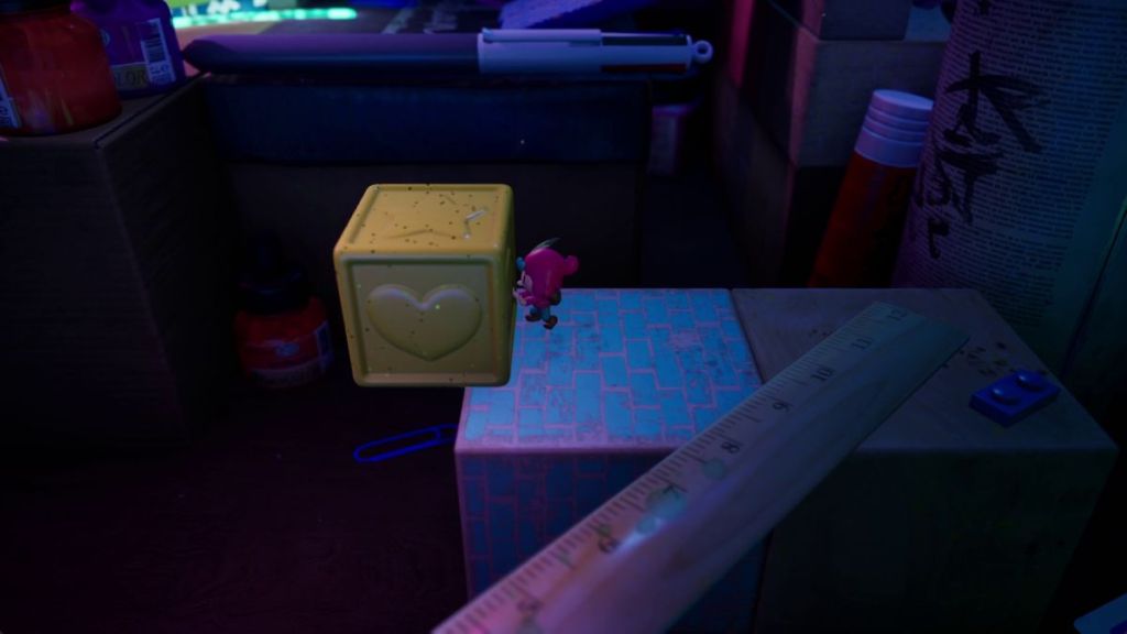 3D block puzzle in The Plucky Squire Chapter 2, Step 3