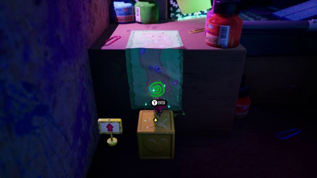3D block puzzle in The Plucky Squire Chapter 2, Step 4