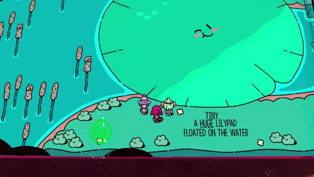 sonnet swamp broken bridge The Plucky Squire step 3