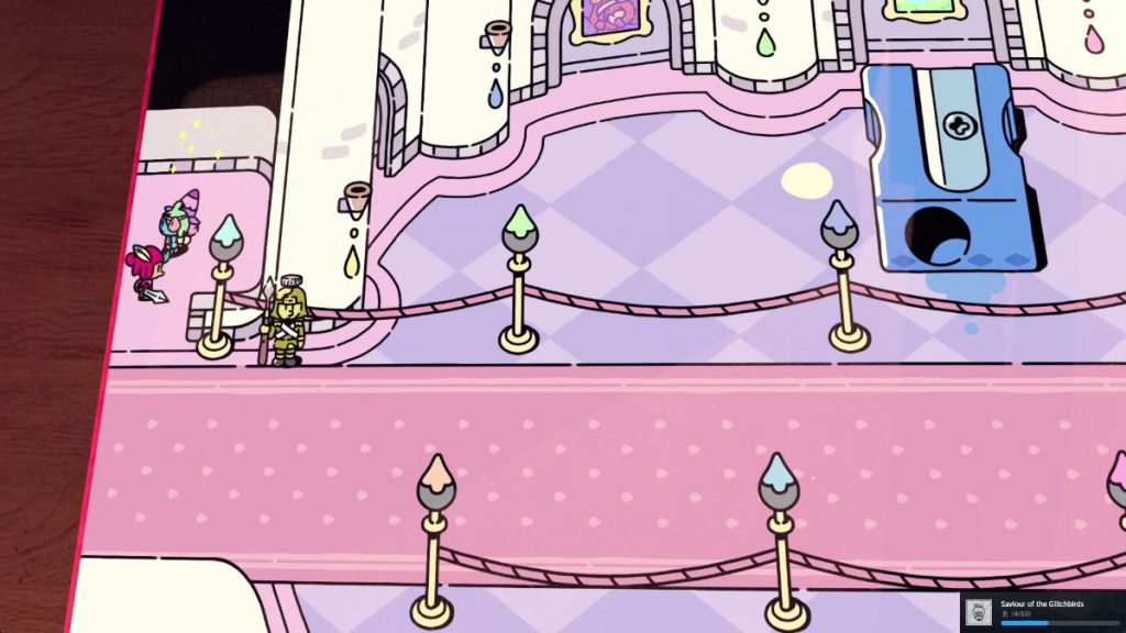 The last Glitchbird in The Plucky Squire