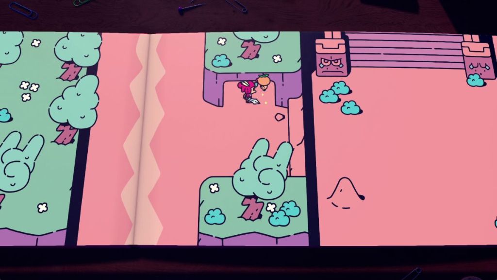 Glitchbird in Chapter 6 The Plucky Squire Step 5