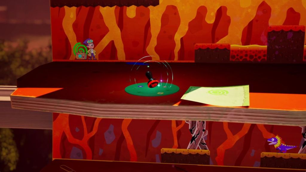 the bomb stamp in The Plucky Squire