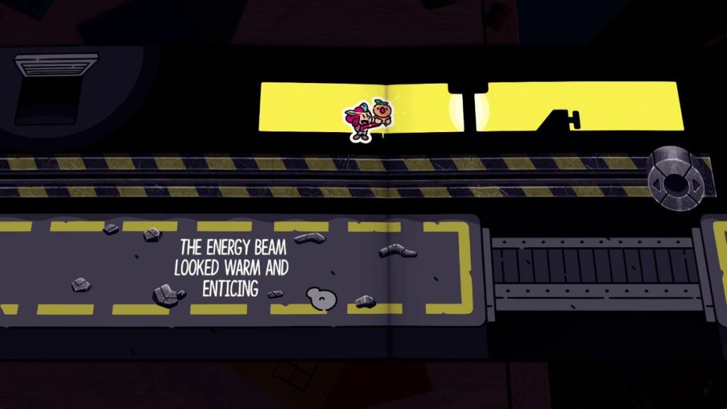 finding the last Glitchbird in The Plucky Squire