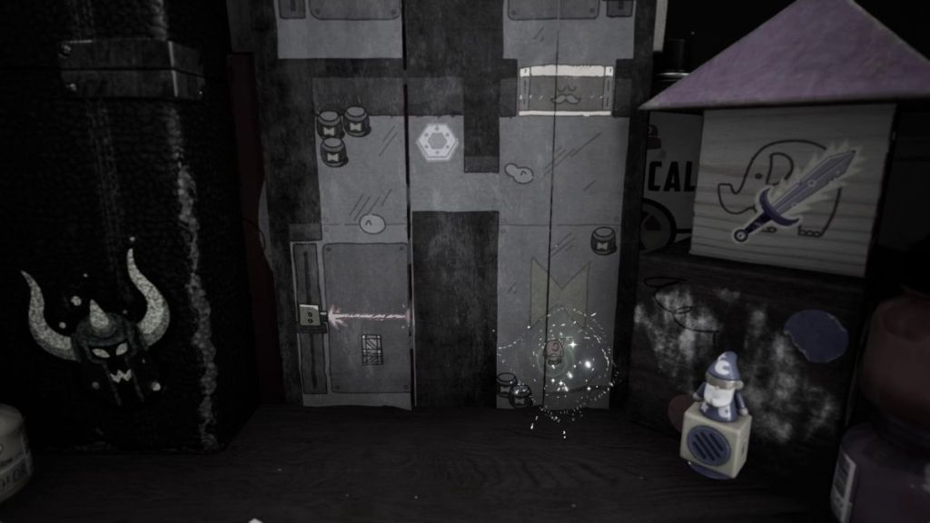 Laser puzzle 1 The Plucky Squire