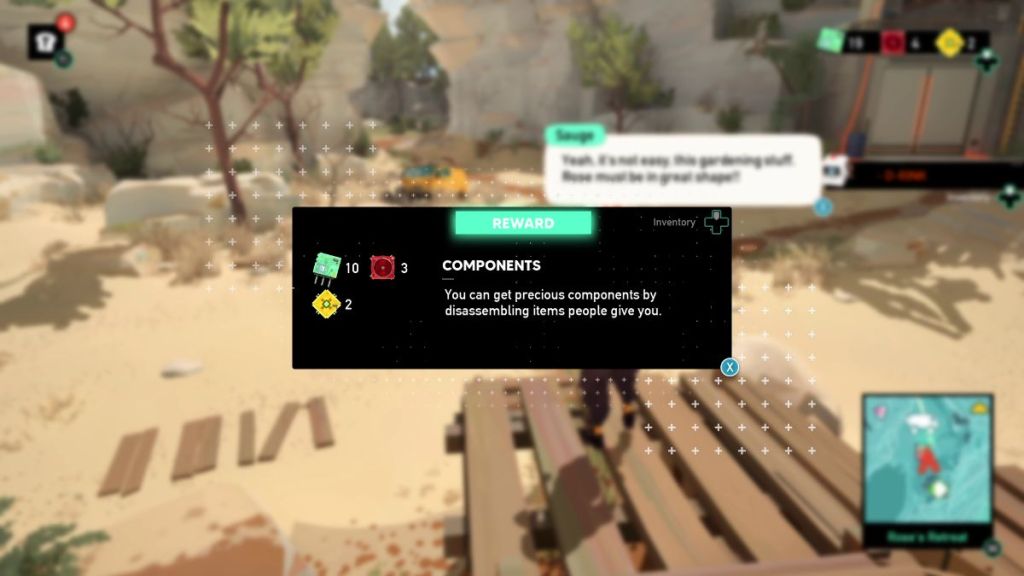 Rare component screen obtained
