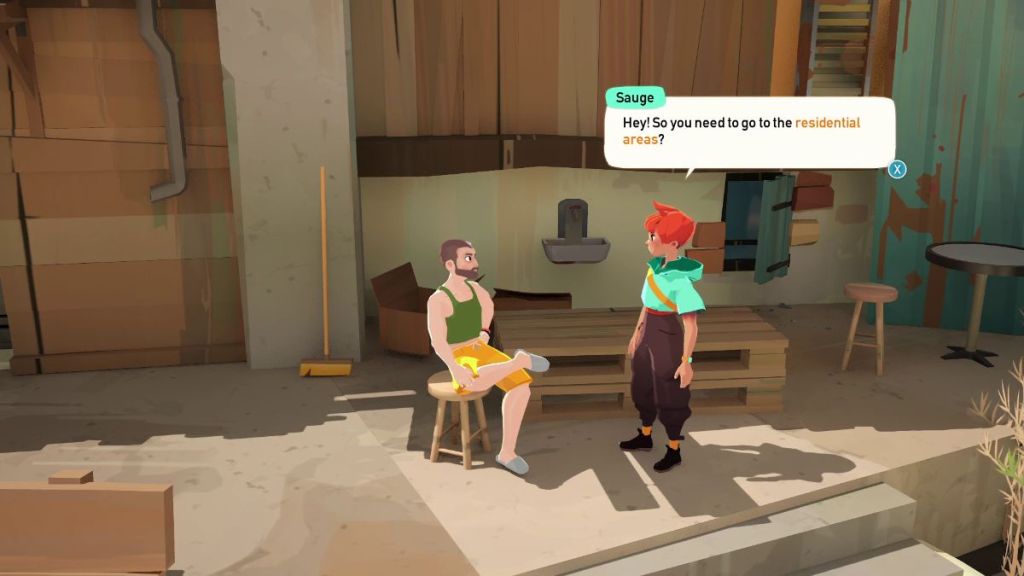 Residential area quest