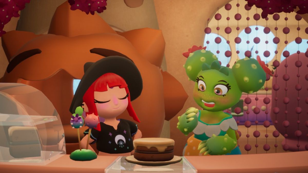 Eating Cake with May Garden Witch Life