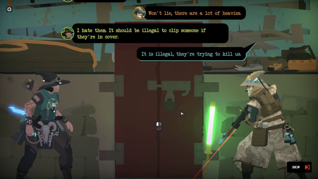 Exit Strategy mission in Tactical Breach Wizards