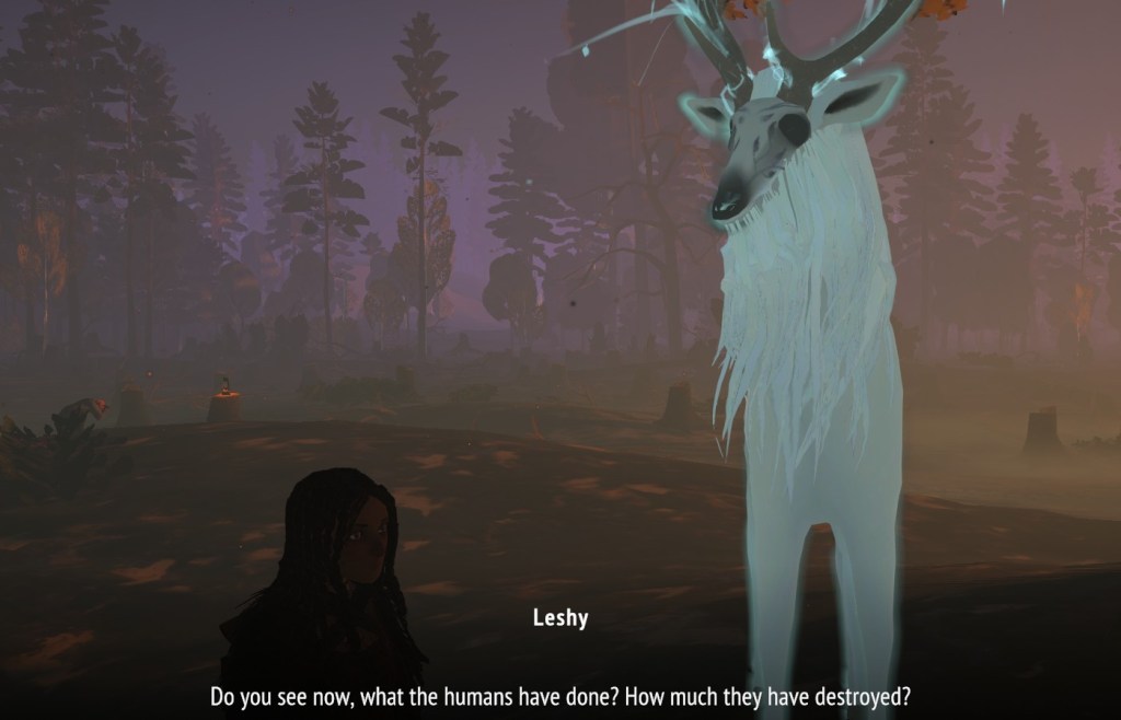 Leshy at the Ancient Larch REKA