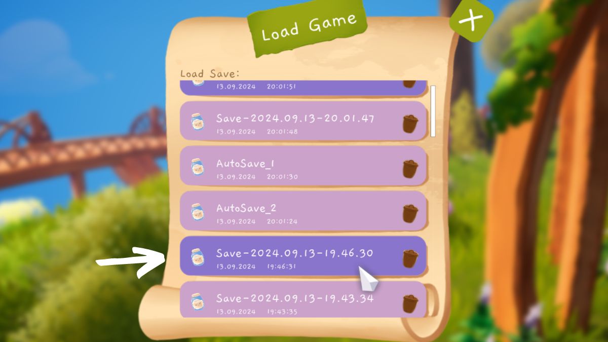 Reload Older Save to Fix Progress Reset Glitch Garden Witch Life