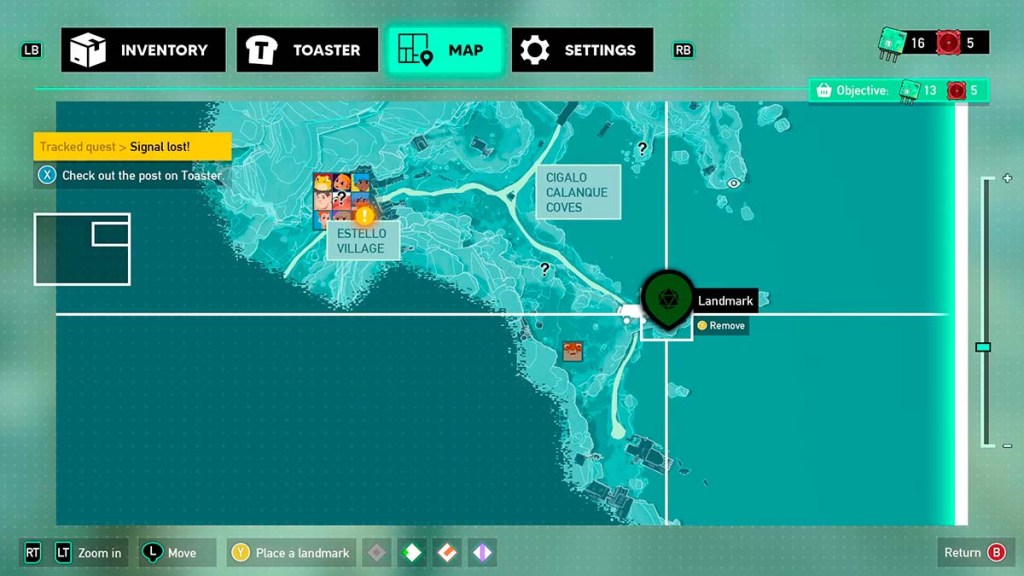 location to find the first Signal Jammer in Caravan Sandwitch