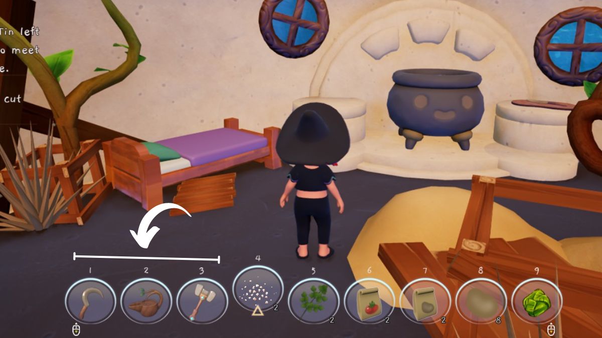 Starter Tools in Garden Witch Life