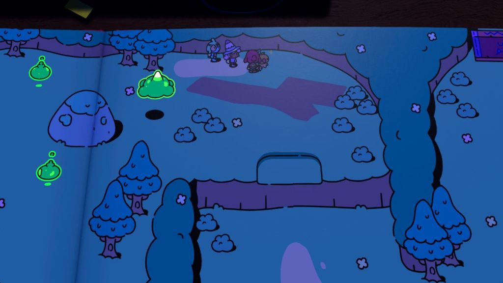 Glitchbird location The Plucky Squire chapter 2