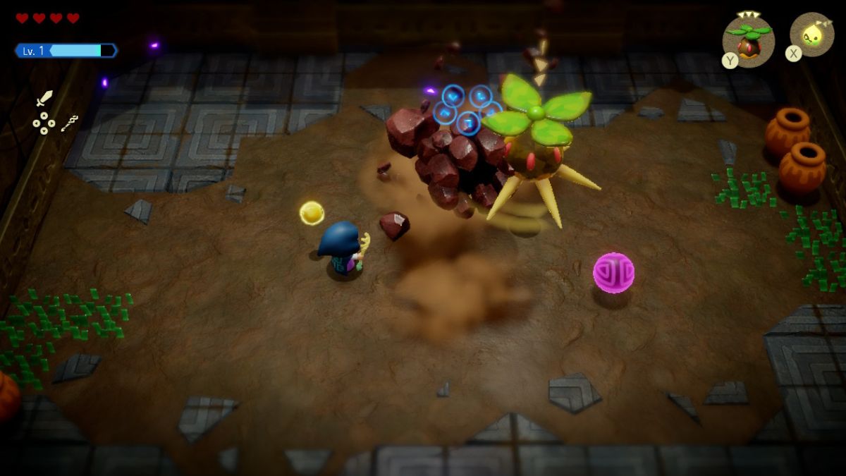 fighting seismic talos in the legend fo zelda echoes of wisdom